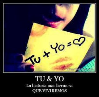 ImageTu y yo igual a amor