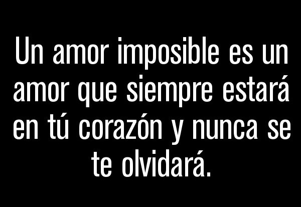 Imagenes de un Amor Imposible