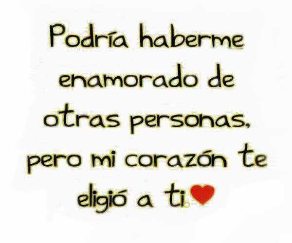 Podría haberme enamorado de ti