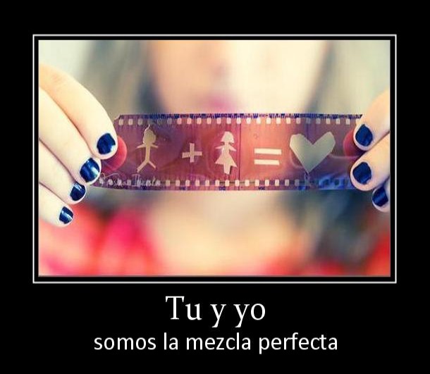 Tú y yo, la ecuación perfecta