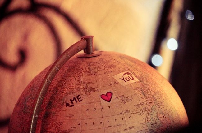 Imágenes de amor a distancia para Facebook