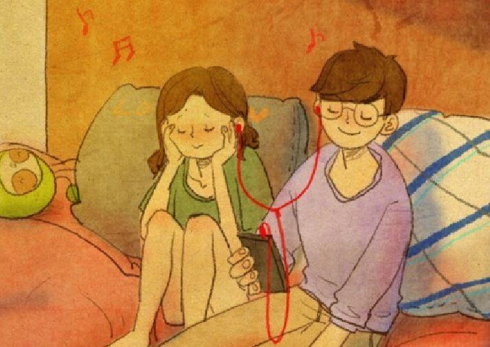escuchar música en pareja 2