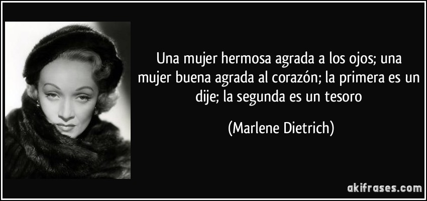 La mujer es