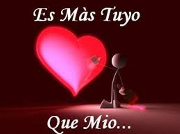 Es más tuyo que mio