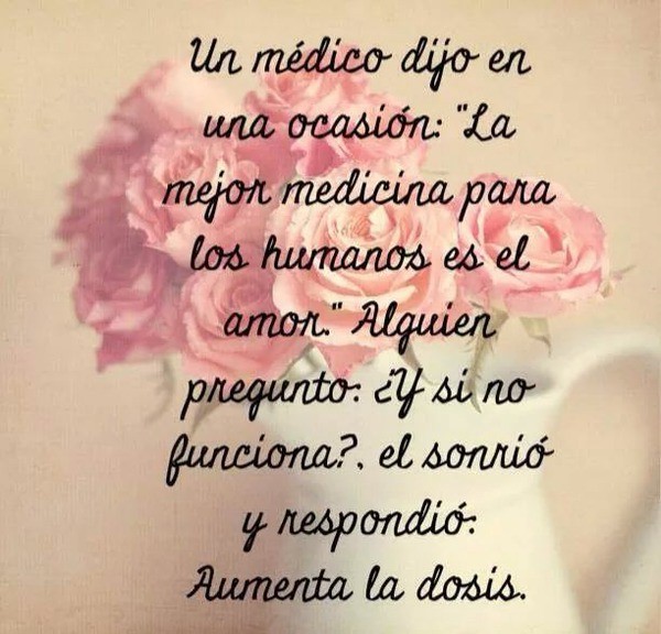 La mejor medicina para humanos
