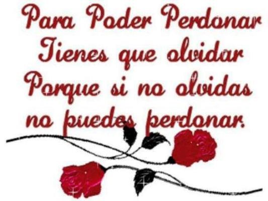 Te perdono porque lo necesito