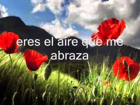 eres el aire que me abraza