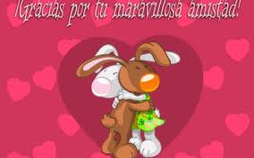 gracias por tu amistad