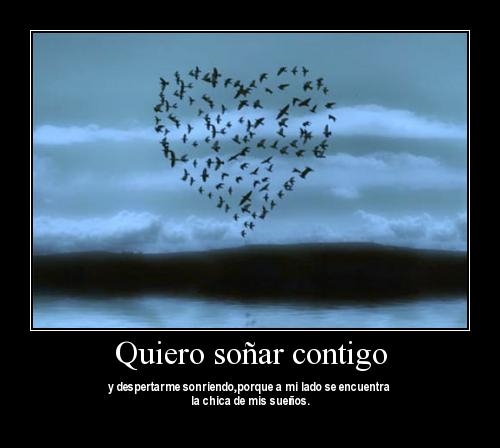 quiero soñar contigo