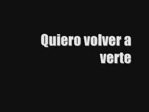 quiero volver a verte