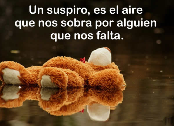 un suspiro es el aire que nos sobra