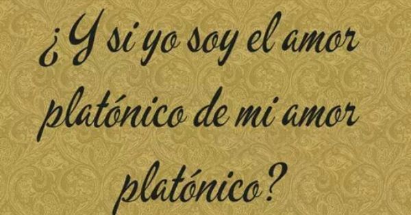 Imágenes de vivir un amor platónico gratis