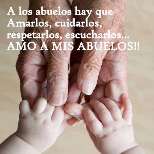 amo a mis abuelos