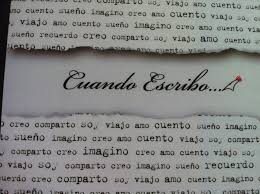 cuando escribo