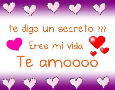 eres mi vida