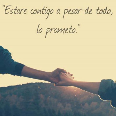 lo prometo