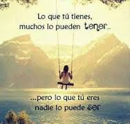 lo que tienes