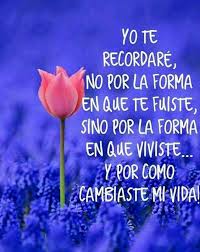 te recordare