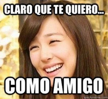 Te quiero pero solo como amigos