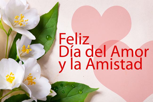 Feliz dia del amor y la amistad