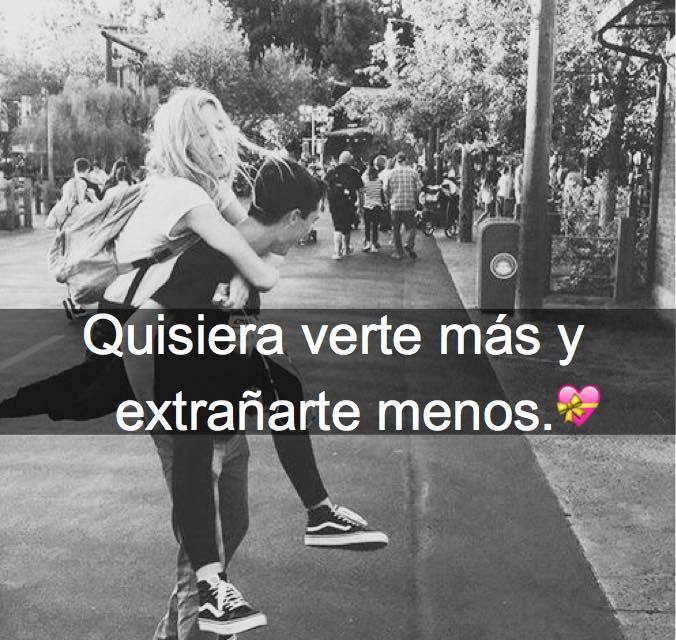 Quisiera verte mas y extrañarte menos Quisiera verte mas y extrañarte menos