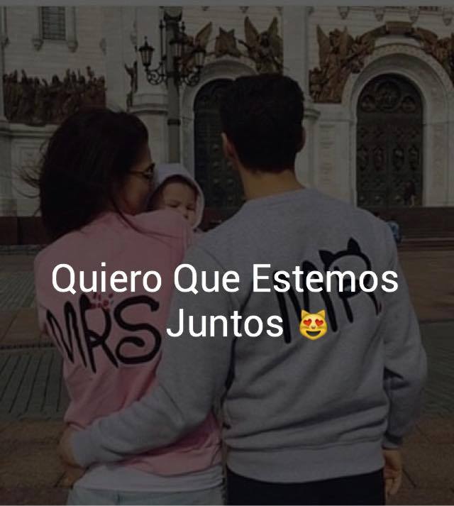 Quiero que estemos juntos