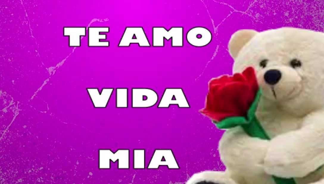 te amo mi vida imagen