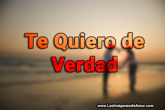 te quiero de verdad imagen
