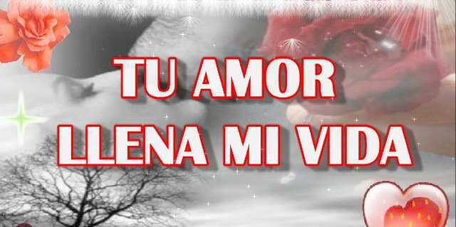 tu amor me llena imagen