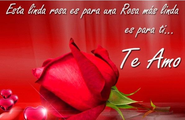 Imagenes con rosas y frases romatica