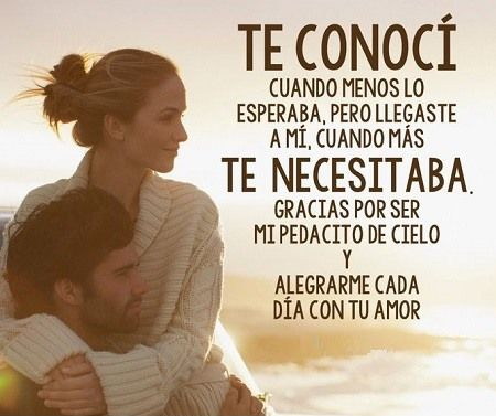 Mensajes para mi novio con imagenes con una pareja