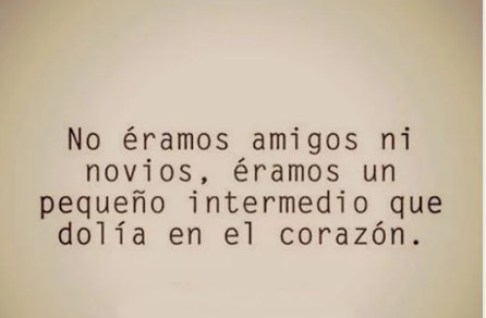 No amigos amigos ni novios