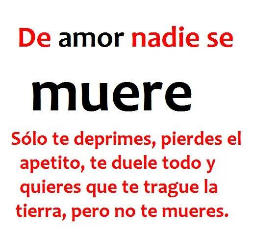 De amor nadie se muere