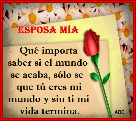 Esposa mia imagenes
