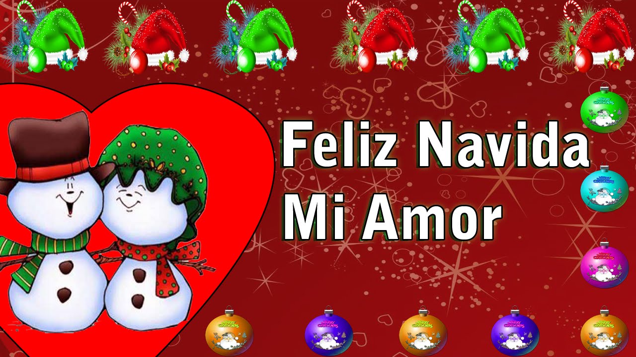 Feliz navidad mi amor