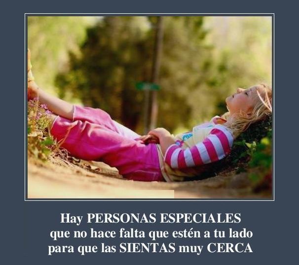 Frases para personas especiales que están lejos