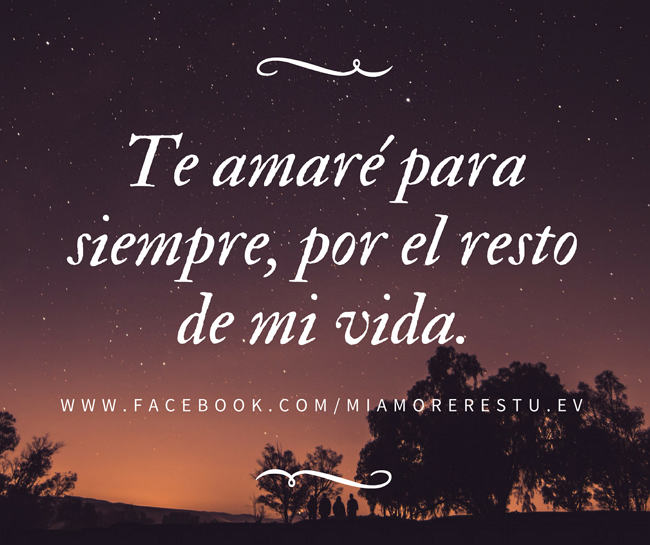 Te amare para siempre imagen de amor
