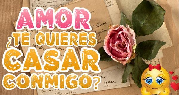 Te quieres casar conmigo imagenes