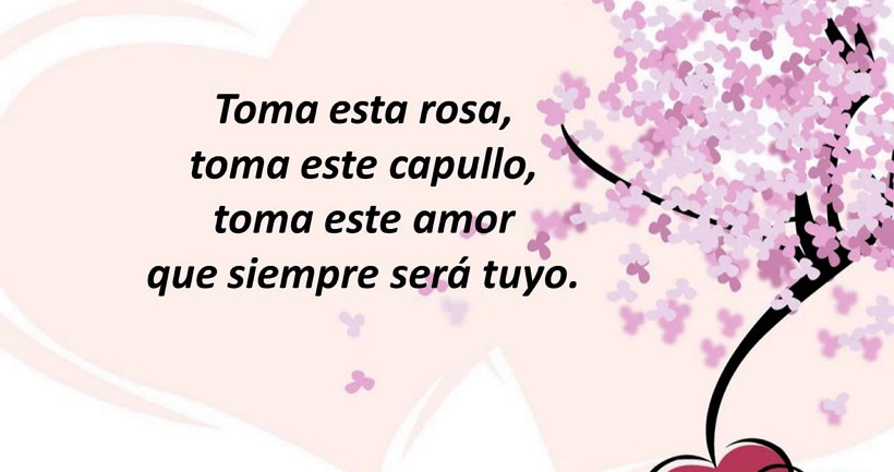 Versos románticos para una persona especial