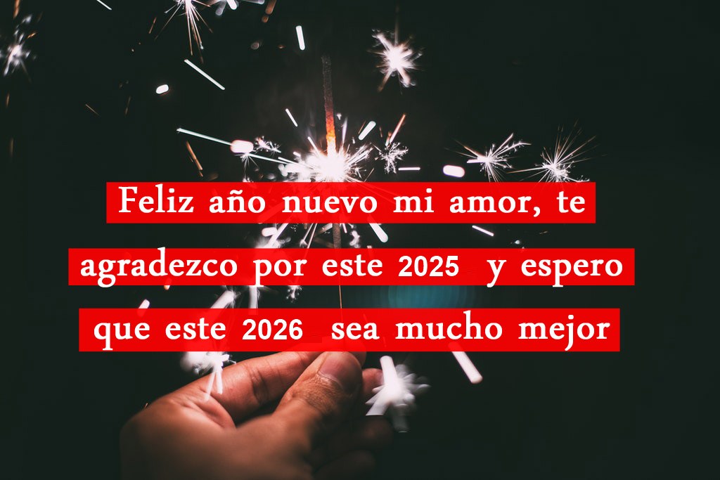 Frases de feliz anio nuevo 2026